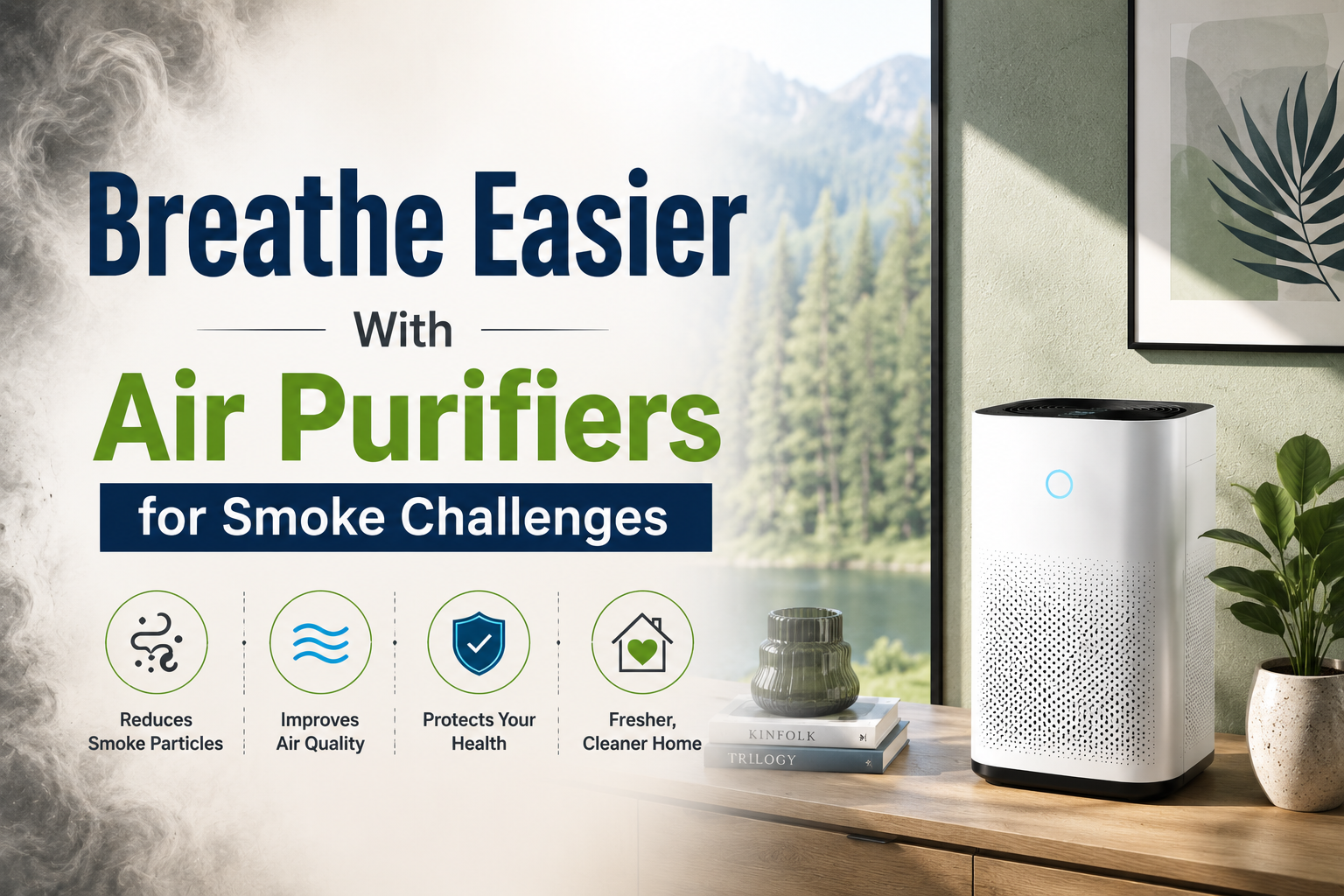 Breathe Easier With Air Purifiers for Smoke Challenges